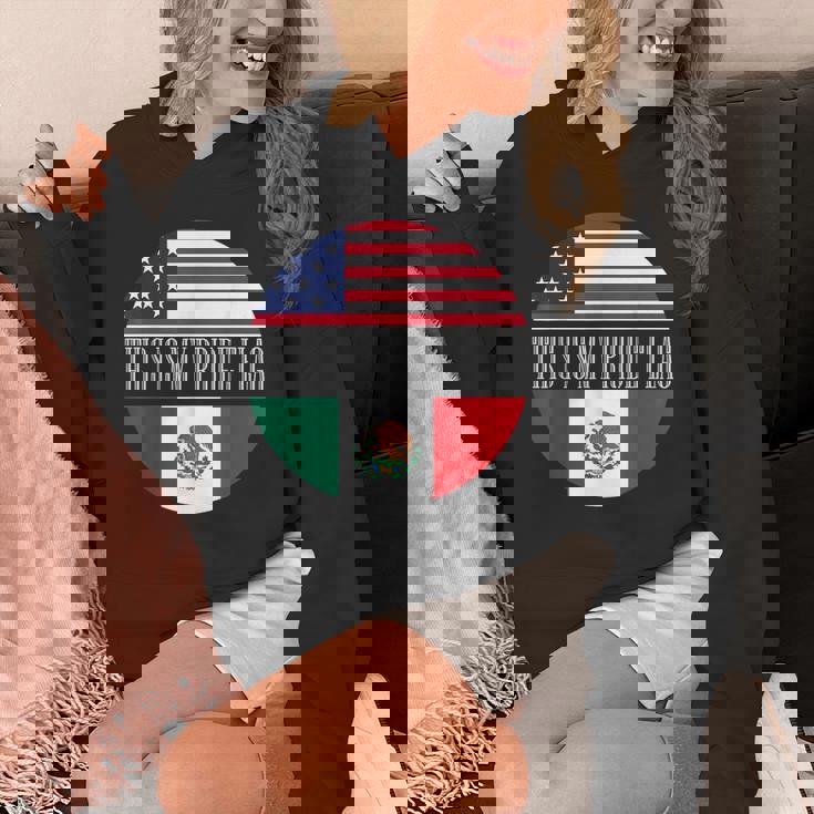 This Is My Pride フラッグ メキシカン アメリカン チカーノ チカーナ メンズ パーカー