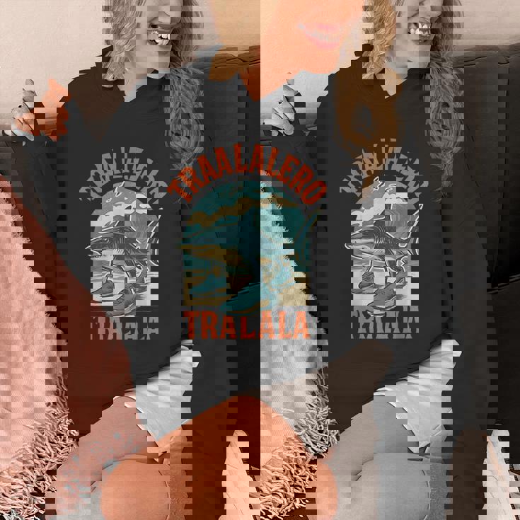 Tralalero Tralala イタリアンブレインロットミーム パーカー