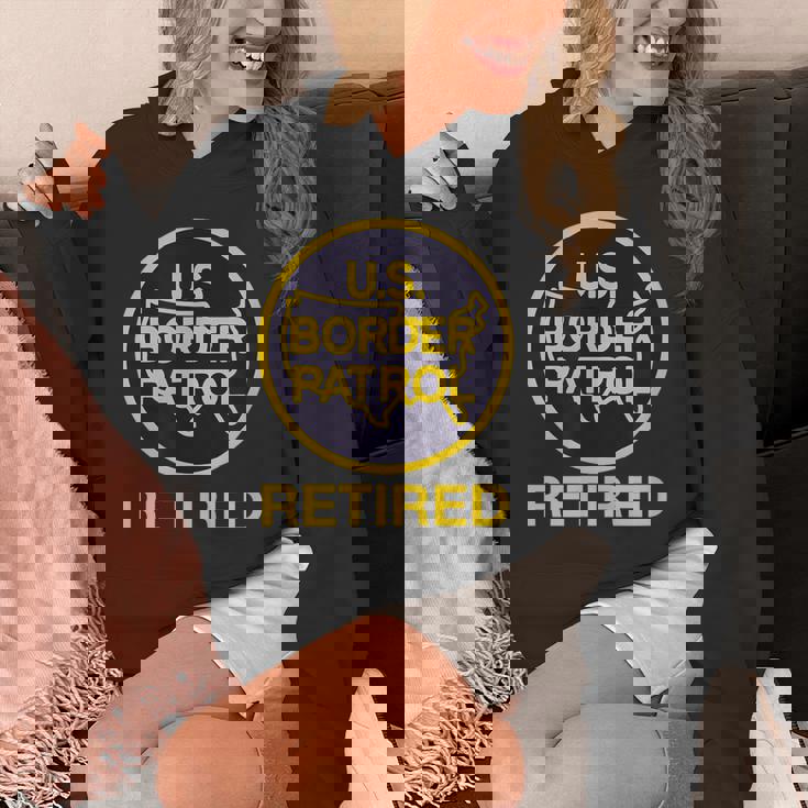 US ボーダー パトロール 退職 面白い アメリカン 愛国心 ユーモア パーカー