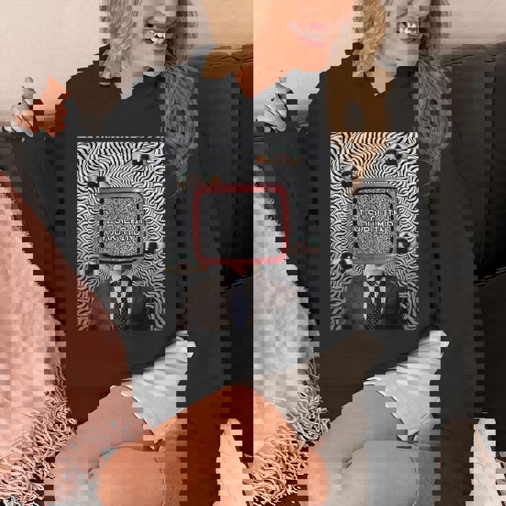 Weirdcore審美的奇妙な目の光学的錯覚オデコール パーカー