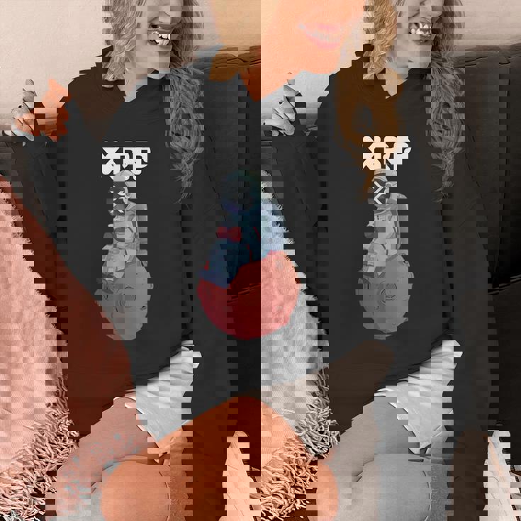 Xrpかわいい月の男暗号通貨電話トレーダー Hoodie