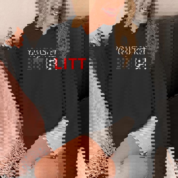 You Just Got Litt Up クールtシャツ パーカー