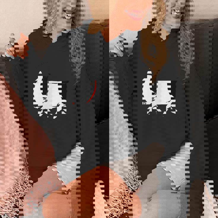 い〜ぬ 白 パーカー