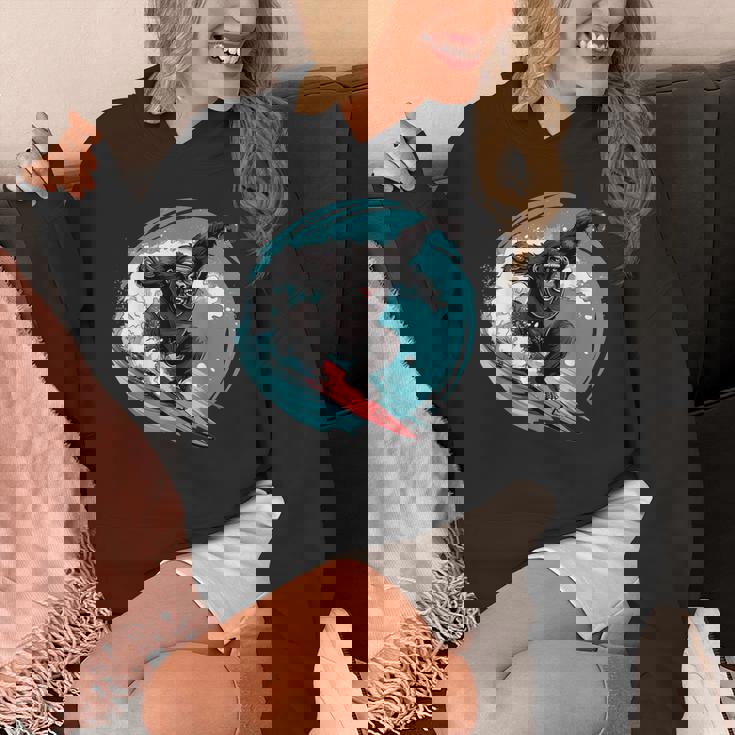 かわいいゴリラサーフィン パーカー