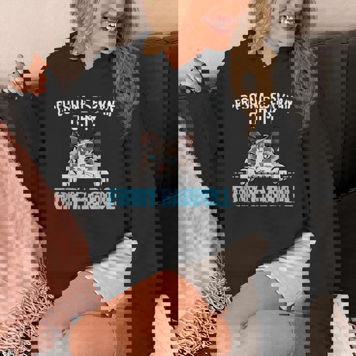 かわいいラグドール猫のデザイン-私のラグドールが大好き Hoodie