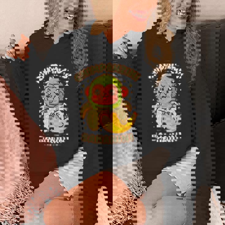 ちびカワイイチンパンジーニバナニーニ イタリアブレインロットミーム パーカー