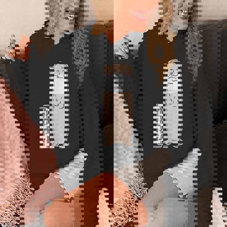 ゆるカワウソさん（Aタイプ）コツメカワウソ【どうぶつフレンズ】動物 ゆるくて かわいい イラスト パーカー