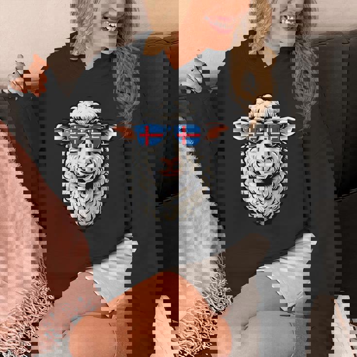 アイスランド土産 アイスランド製品 ハイキング おもしろ羊 パーカー