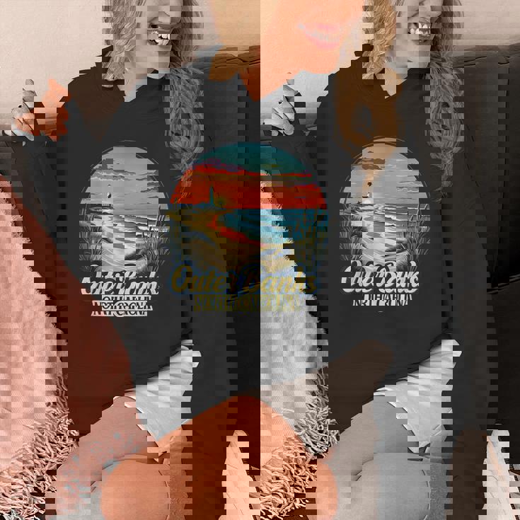 アウターバンクス ノースカロライナ コースタル サンセット ビーチ 灯台 パーカー