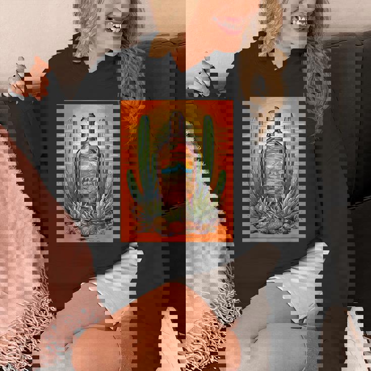 アガベ植物 テキーラボトル メキシカン メズカル アルコール ドリンク パーカー