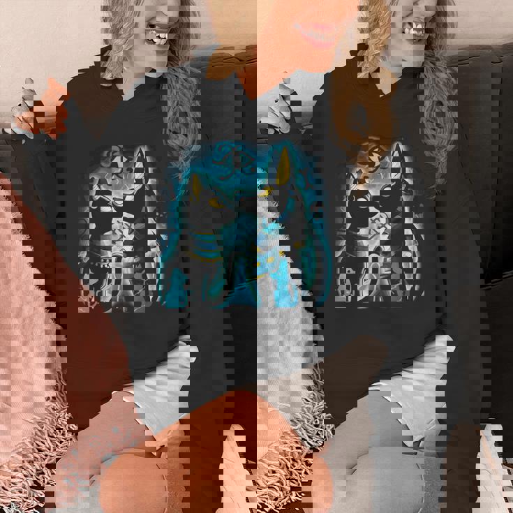 アヌビスとバステト 古代エジプトの死後の世界の神 パーカー