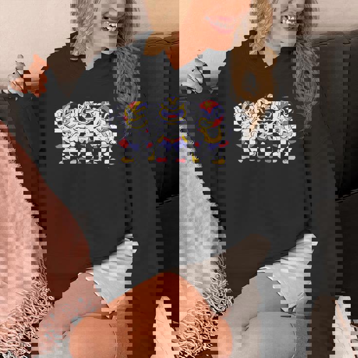 アマチュア・レスリング ルチャリブレ 面白いメキシコのプロレス Hoodie