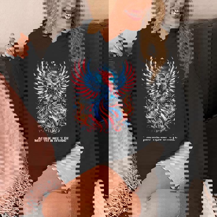 アメリカ神話 伝説のクリーチャー アメリカンフェニックス 自由の鳥 復活 火の鳥 Hoodie