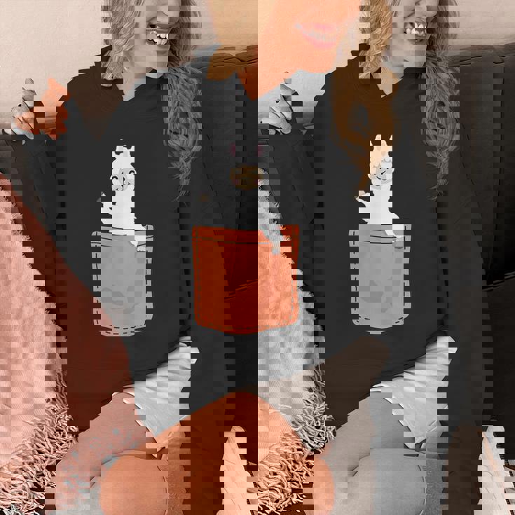 アルパカ 胸ポケット Pako Lama Huacaya アルパカ ブリーダー アルパカ Hoodie