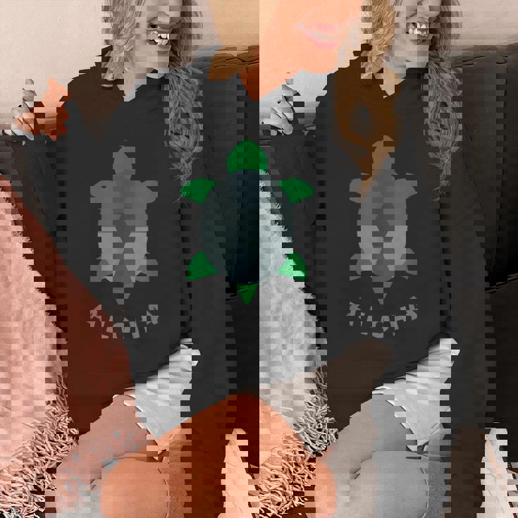 アロハ ハワイ ハワイアン 亀 海 動物 ビーチ キッズ ボーイズ クール Hoodie