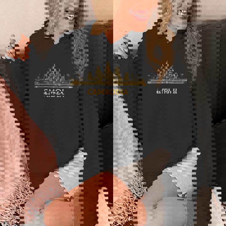 アンコールワットカンボジア、クメールカンボジア パーカー