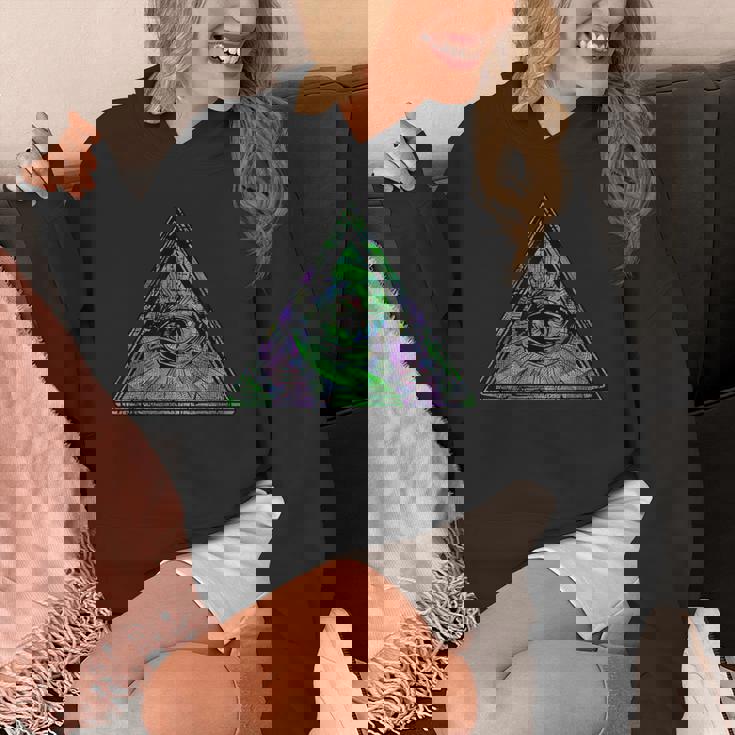 イルミナティアイtシャツ プロビデンスの目シャツ Hoodie