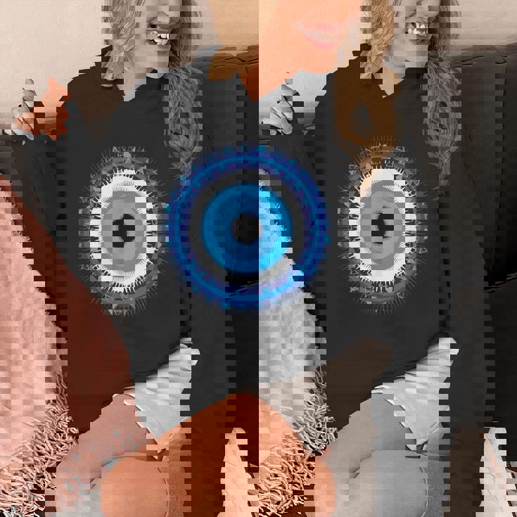 イーブルアイシャツ トルコの目 ナザール 邪悪なギリシャ語から守る パーカー