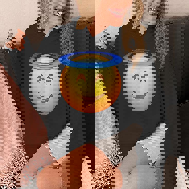 エンジェルスマイリー絵文字 Hoodie