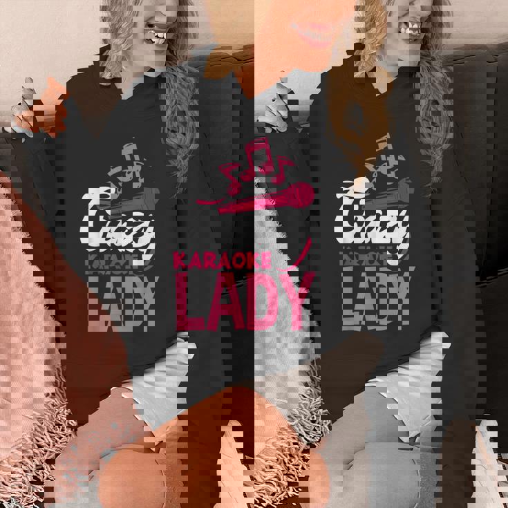 カラオケレディ おもしろ音楽好き カラオケシンガー パーカー