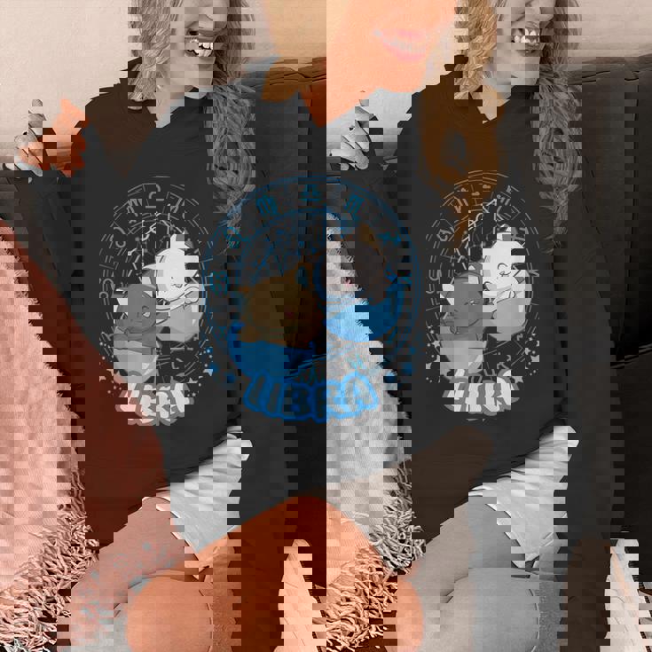 カワイイ猫占星術 星座天秤座 パーカー