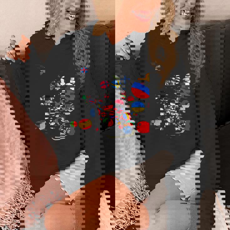 カントリーボール ヨーロッパ 面白い パーカー