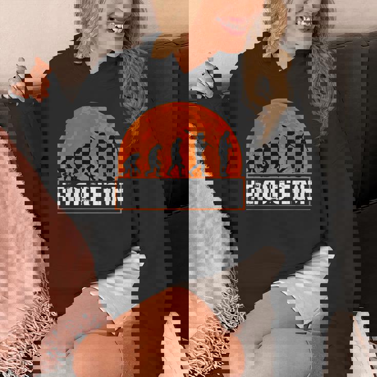 クラリネット奏者、面白いクラリネット 人類の進化 パーカー