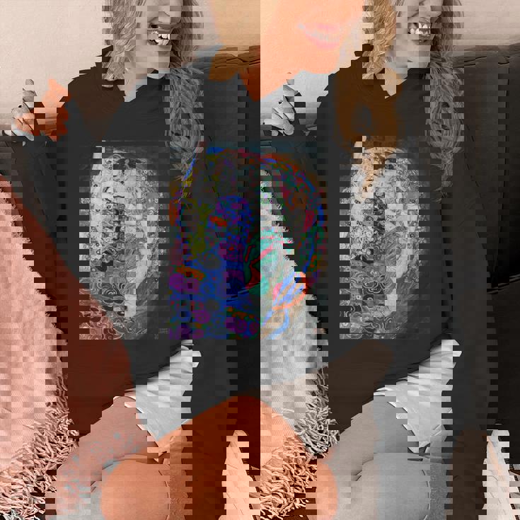 グスタフ・クリムト 乙女 2 アーティスト向け パーカー