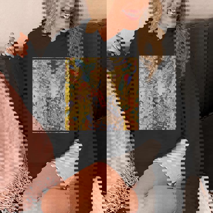 グスタフ・クリムト作「Lady With Fan」 パーカー