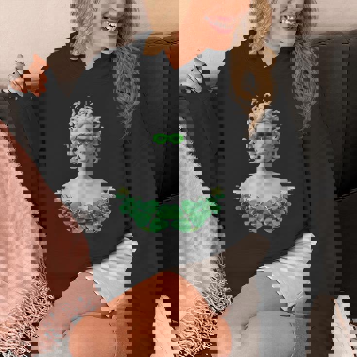 グリーン 聖パトリックデー メデューサ パーカー