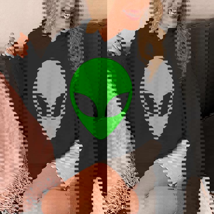 グリーンエイリアンヘッドアパレル 90年代スタイル ファニー エイリアン パーカー