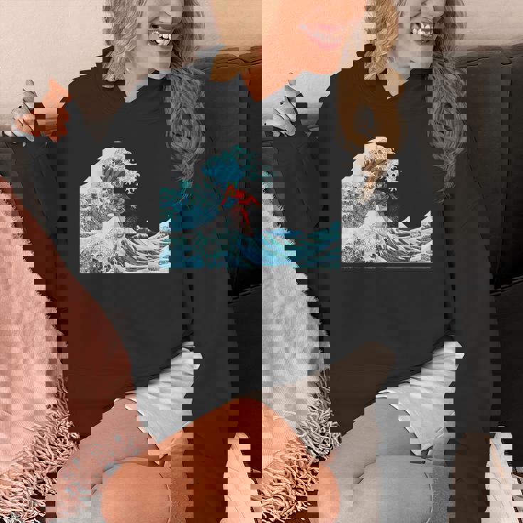 サムライサーフィン神奈川大波-クールサーファー パーカー