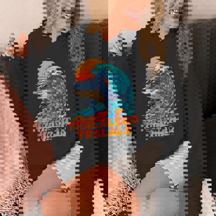 サーフィン トララレロ トラララ イタリアンブレインロットミーム パーカー