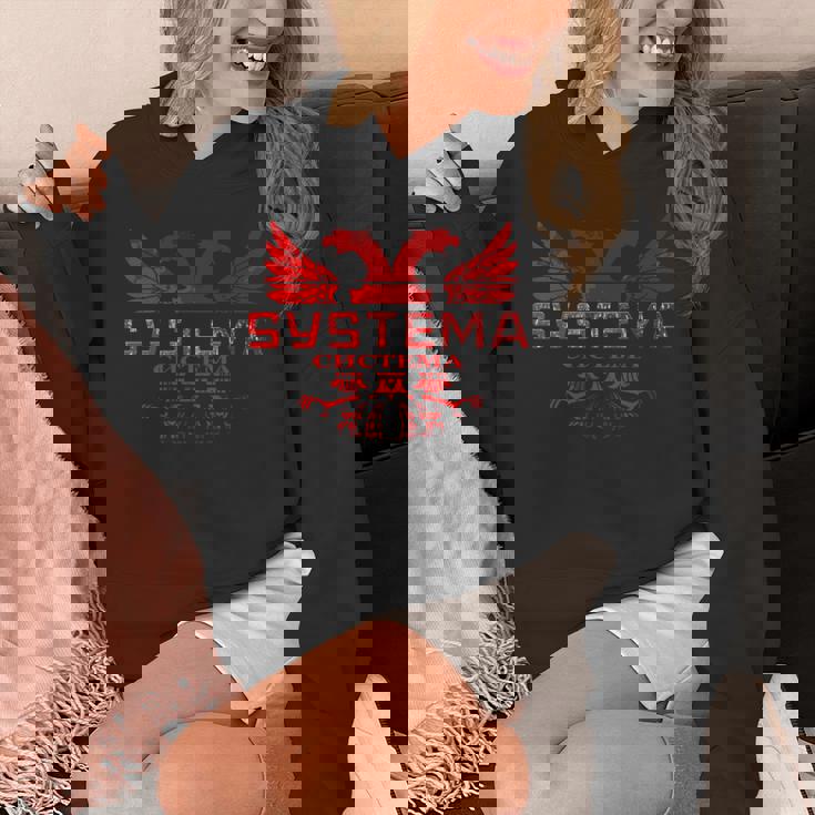 システマ、ロシアの格闘技 長袖tシャツ パーカー