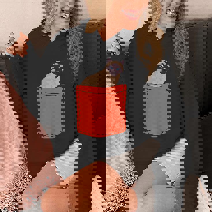 シャムバッグ 猫好きアパレル シャム猫 パーカー