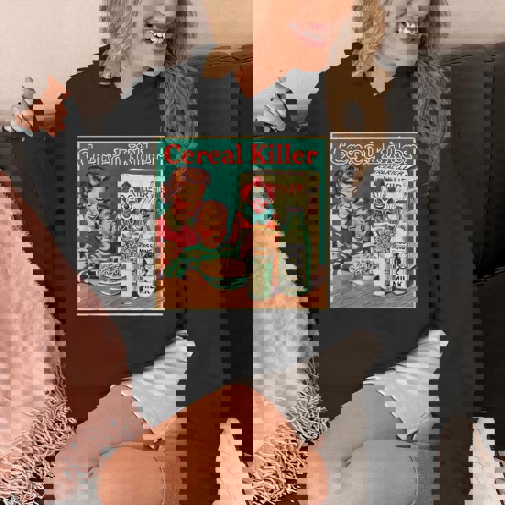 シリアル シリアル キラー 音声しゃれ ホラー コア ミッドセンチュリー パーカー