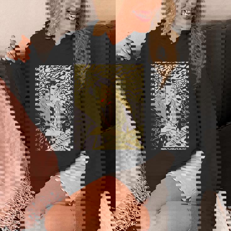 シンセサイザー テクノ 音楽 面白い サムライ シンセサイザー パーカー