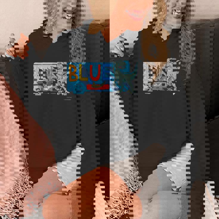 ジュラシック・ワールド Blue Cute Illustlation パーカー