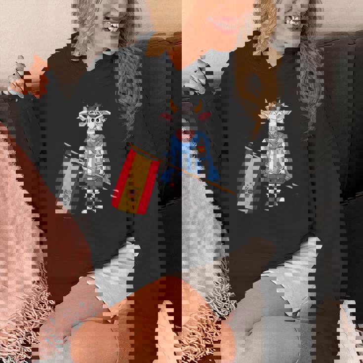 スペイン牛のファン パーカー