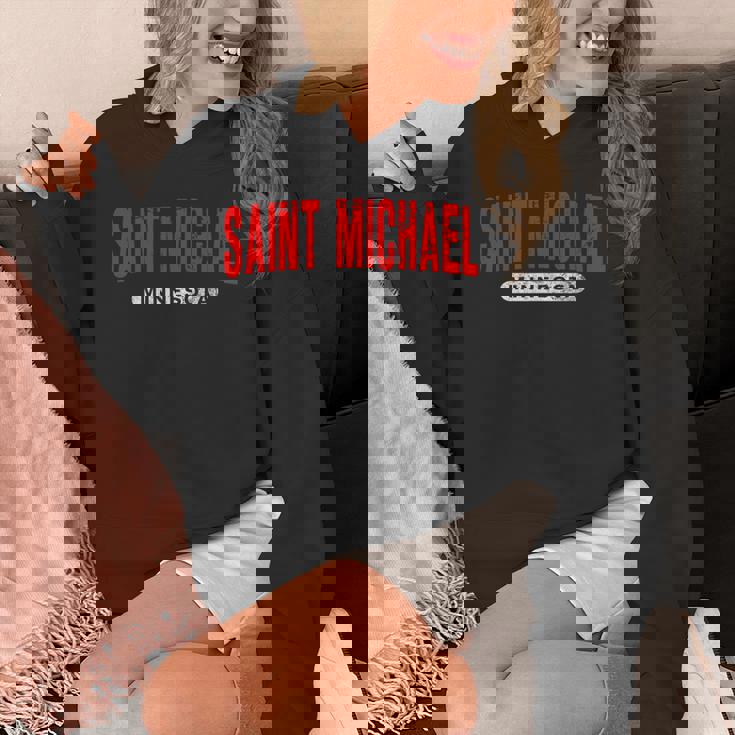 セントマイケルmn ミネソタ 面白い Usa City Roots ヴィンテージ ギフト パーカー