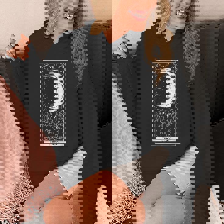 タロットカード 月 占い師 オカルト 魔女 ウィッカン カード Hoodie