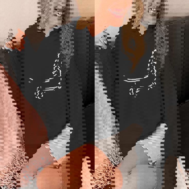 ダックスフンド 犬のモチーフの動物の顔 アートモチーフの犬 Hoodie