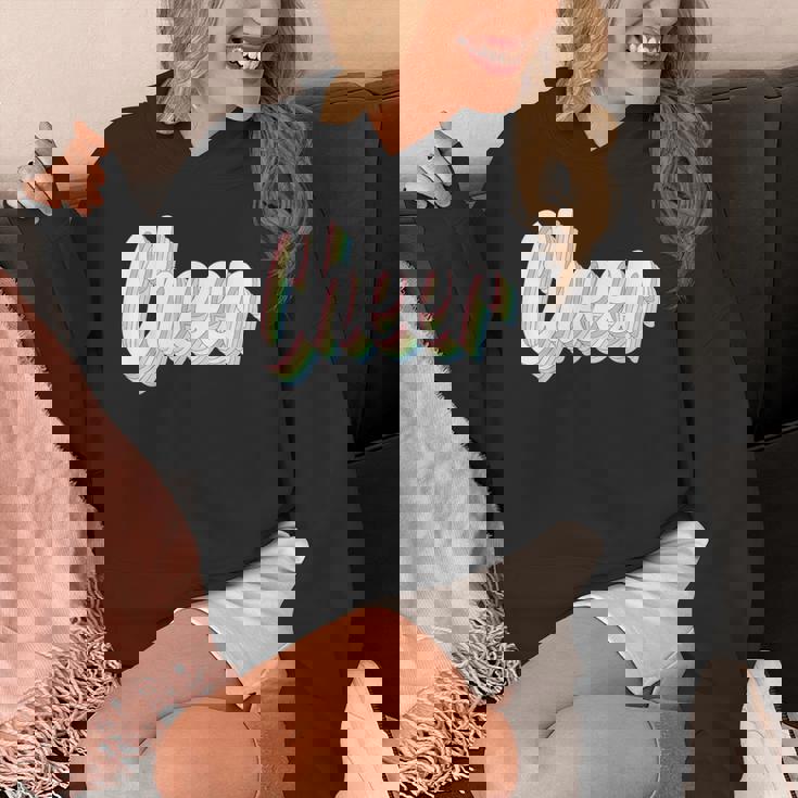 チアレトロチアリーダーチアリーディングチームギフト Hoodie