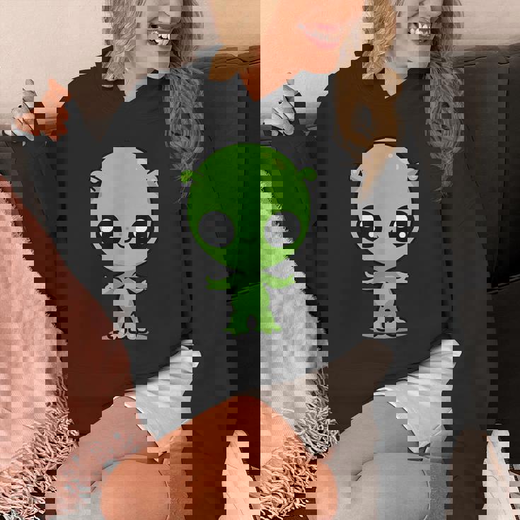 チビ カワイイ エイリアン Ufo 宇宙人 パーカー