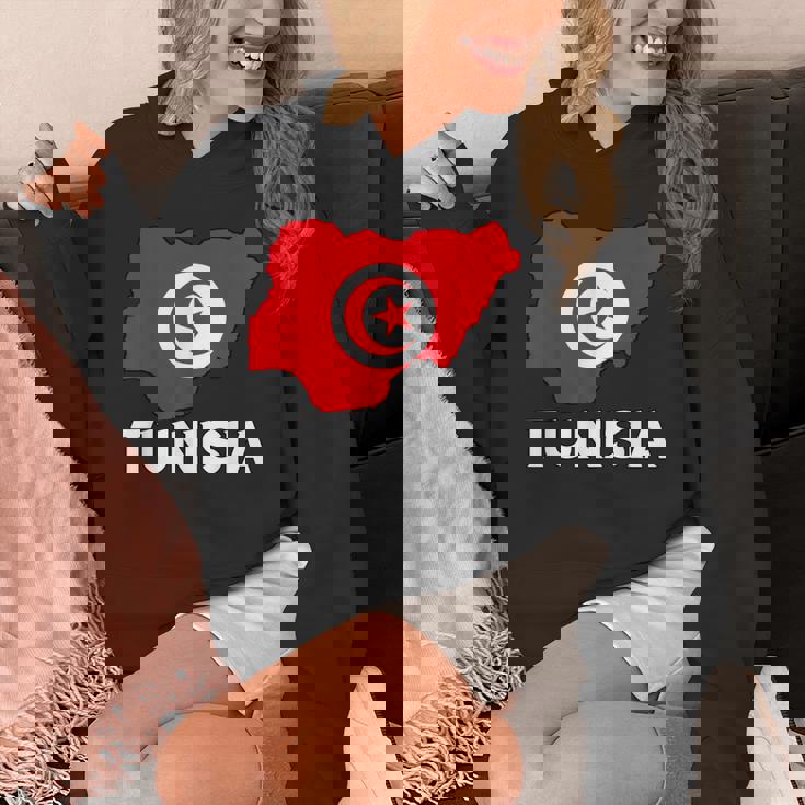 チュニジア国旗 地図 チュニジアのルーツ チュニジア プライド チュニジア パーカー