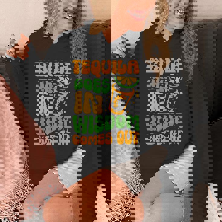 テキーラが知恵を生む 酒飲み ドリンク 飲酒 テキーラ パーカー