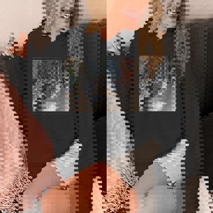 ドガ 舞台上でのリハーサル 現代美術 絵画 Hoodie