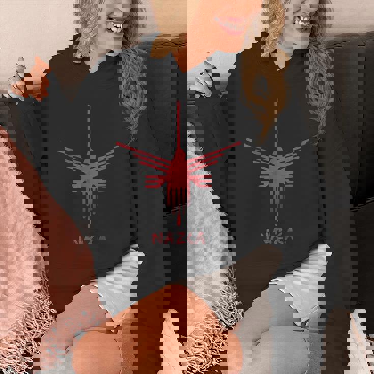 ナスカ ライン ペルー ジオグリフ モンキー 宇宙飛行士 ハチドリ レトロ パーカー