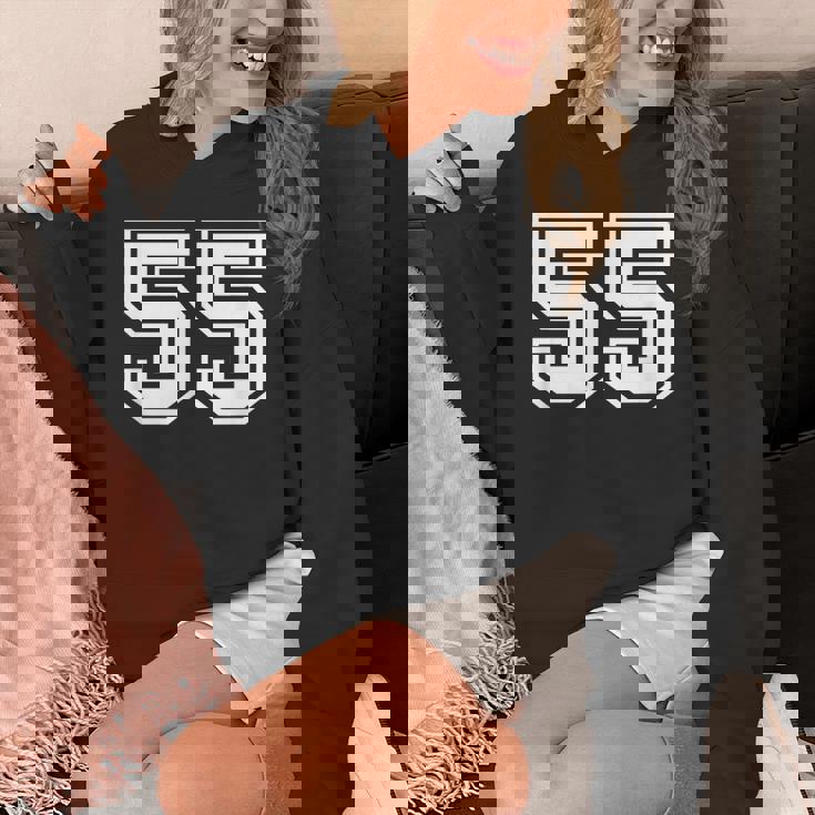 ナンバー55 スポーツジャージ ラッキーお気に入り番号 パーカー