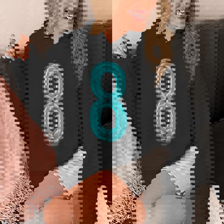 ナンバー8 、ファニーナンバーエイトtシャツ Hoodie